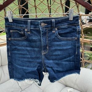 American eagle high rise stretch shorts size 2
